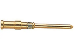 HARTING ; 09 15 000 6125 Styk męski 0,75mm Han-D R 15 pozłacany
