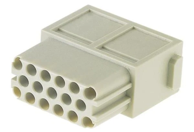 HARTING ; 09 14 017 3101 Wkład gniazd Han DDD 17 Mod Bu-c 10A