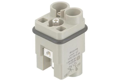 HARTING ; 09 12 002 2653 Wkład męski Han Q2/0-STI 2,5-6mm