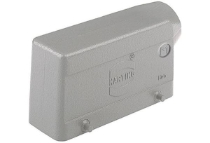 HARTING ; 19 30 024 1521 Han B 24B – obudowa boczna z dwiema dźwigniami, 1×M25