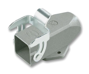 HARTING ; 19 20 003 1252 Obudowa Han 3A-HSM angled-L-M20 pulpitowa , klamra