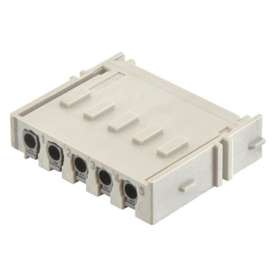 HARTING ; 11 05 105 2634 HAN Yellock Module QL 10A, 0,25-1,5mm Wkład męski