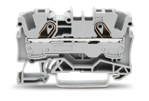 2006-1201 Złączka 2x6mm2 SZARA
