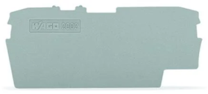 2002-1691 Płytka końcowa 1mm SZARA