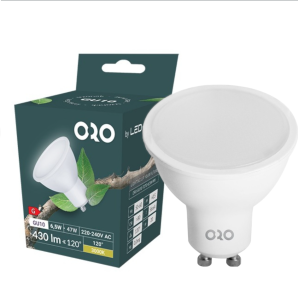 Lampa LED 230V GU-10 6,5W TOTO Ciepły Biały  430 lm