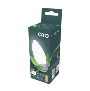 Lampa LED 230V E27 8W TOTO Barwa Ciepła Świeczka