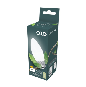 Lampa LED 230V E27 8W TOTO Barwa dzienna Świeczka