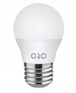 Lampa LED 230V E27 6W 470lm TOTO Zimny Biały  Kulka