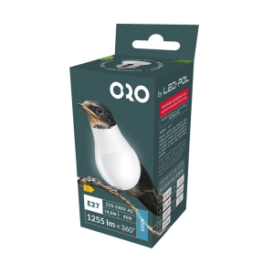 Żarówka LED E27 G60 10,5W 1255lm Barwa zimna ATOS