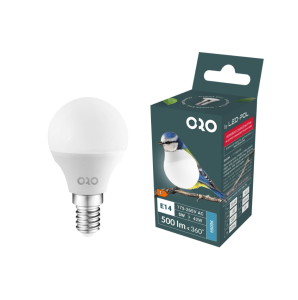 Żarówka LED E14 TOTO 5W B45  kulka BZ