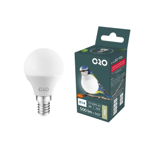 Żarówka LED E14 TOTO 5W B45  kulka BD