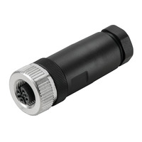 SAIB-5/9 Gniazdo M12/5P proste Pg9