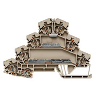 Weidmuller ; ZMAK 2,5 Złączka 2,5mm2 silnikowa SPRĘŻYNOWA