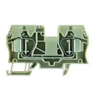 Weidmuller ; ZDU 10 Złączka sprężynowa 2x10mm2 BEŻOWA