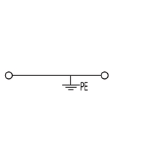 Weidmuller ; ZPE 2,5 Złączka sprężynowa 2x2,5mm2 PE 1