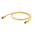 Weidmuller ; E-C6FP8LY0030M40M40-Y Kabel Patch, RJ45 IP 20, RJ45 IP 20, Cat.6A / Klasa EA (ISO/IEC 11801 2010), LSZH, 3 m /ŻÓŁTY/