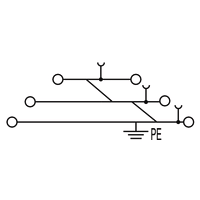 Weidmuller ; ZDLD 2,5-2N PE 1