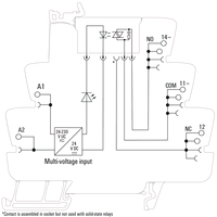 Weidmuller ; TOS 24-230VUC 230VAC 1A Transoptor 1
