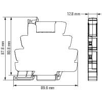 Weidmuller ; TOS 24-230VUC 230VAC 1A Transoptor 2