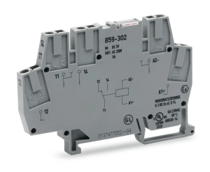 859-304 Złączka 2.5mm z przekażnikiem 1P /24VDC