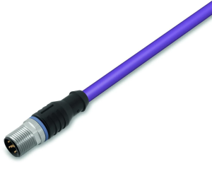 WAGO ; 756-1403/060-020 Przewód PUR Wtyk M12/5P prosty , CAN dł.2m