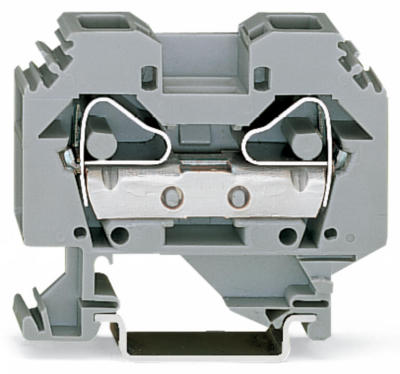 283-101 Złączka 2x16mm2 SZARA