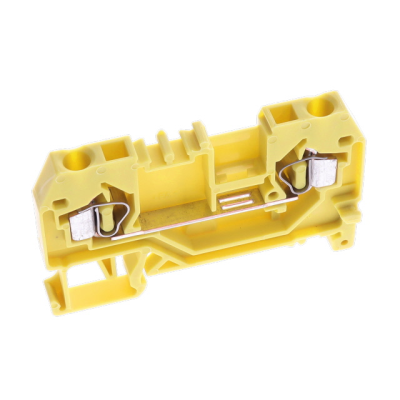 281-906 Złączka 4mm 2-przewodowa żółta 