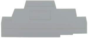 280-303 Ścianka końcowa szara 3-piętrowa gr.2,5