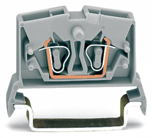 264-711 Złączka 2x2,5mm2 MINI SZARA
