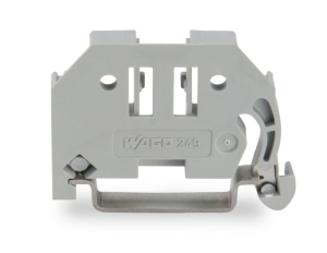 249-116 Bezśrubowa blokada końcowa na szynę TS35 szer. 6 mm